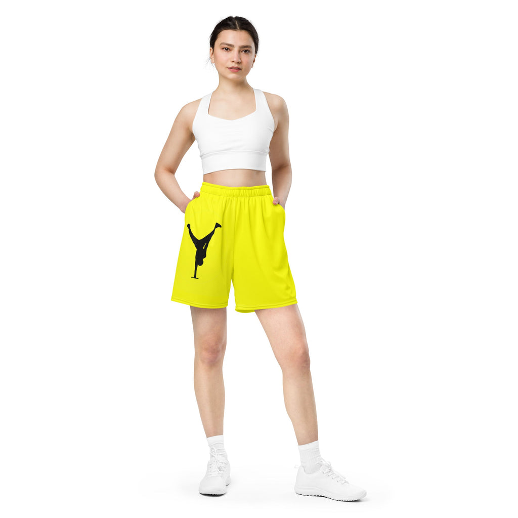 The Balance Guru Unisex mesh shorts - Gregg Acini Adoree Designs - Shorts