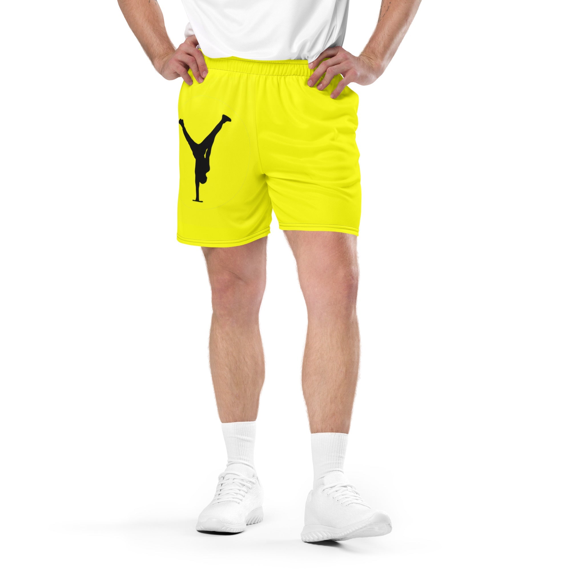 The Balance Guru Unisex mesh shorts - Gregg Acini Adoree Designs - Shorts