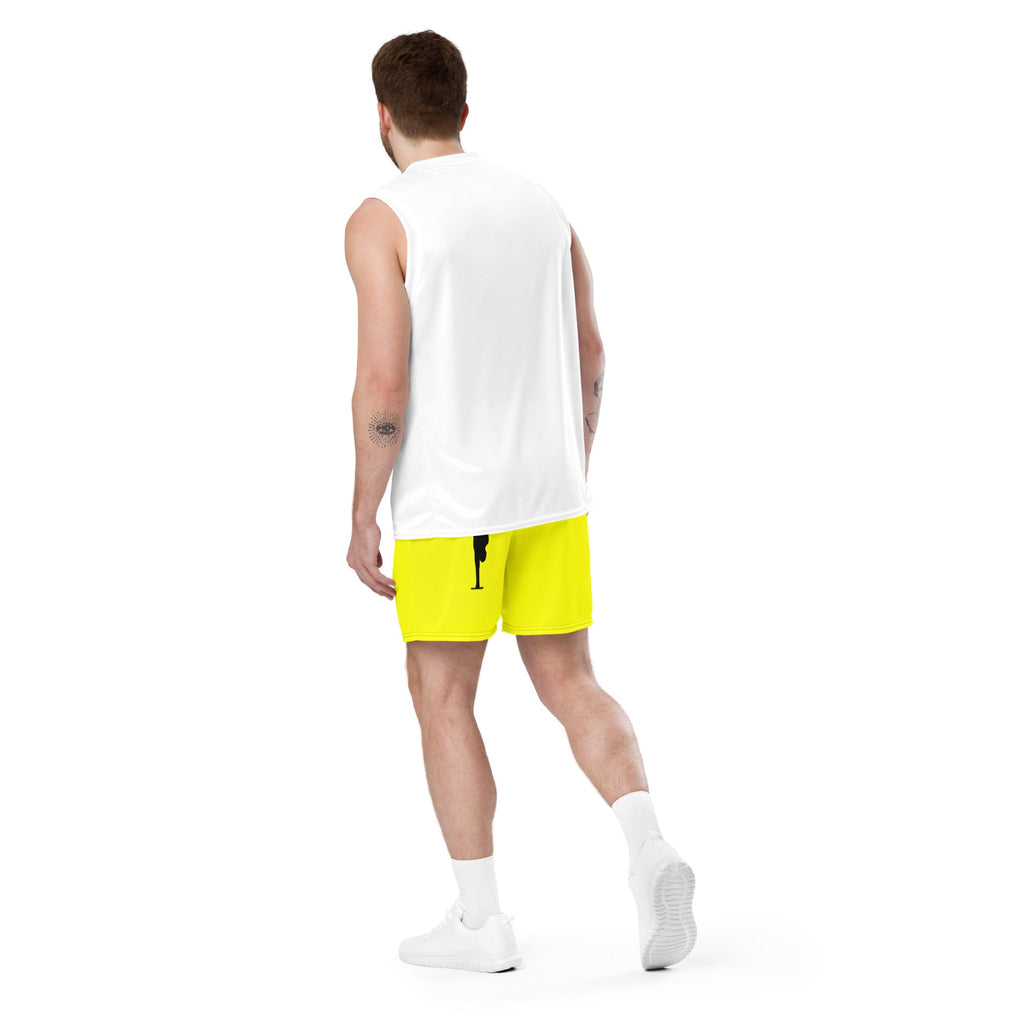 The Balance Guru Unisex mesh shorts - Gregg Acini Adoree Designs - Shorts