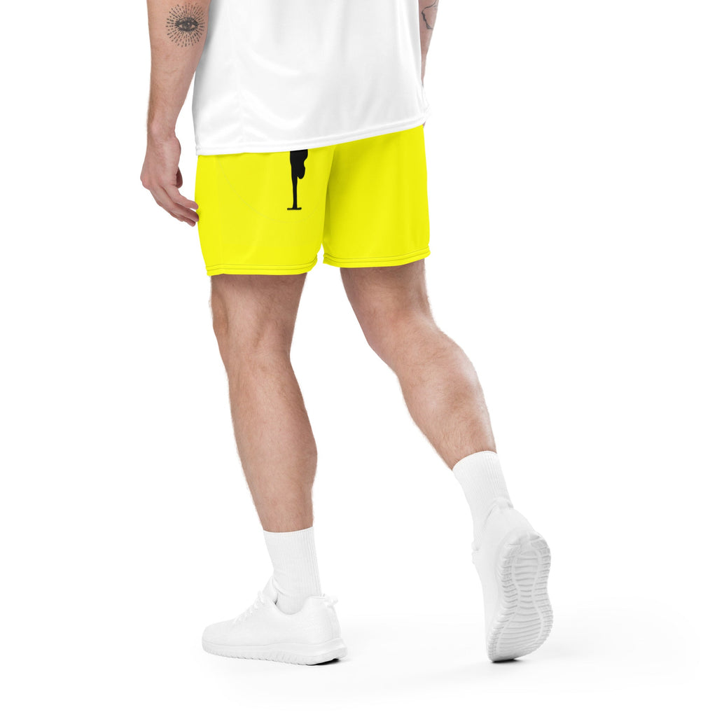 The Balance Guru Unisex mesh shorts - Gregg Acini Adoree Designs - Shorts