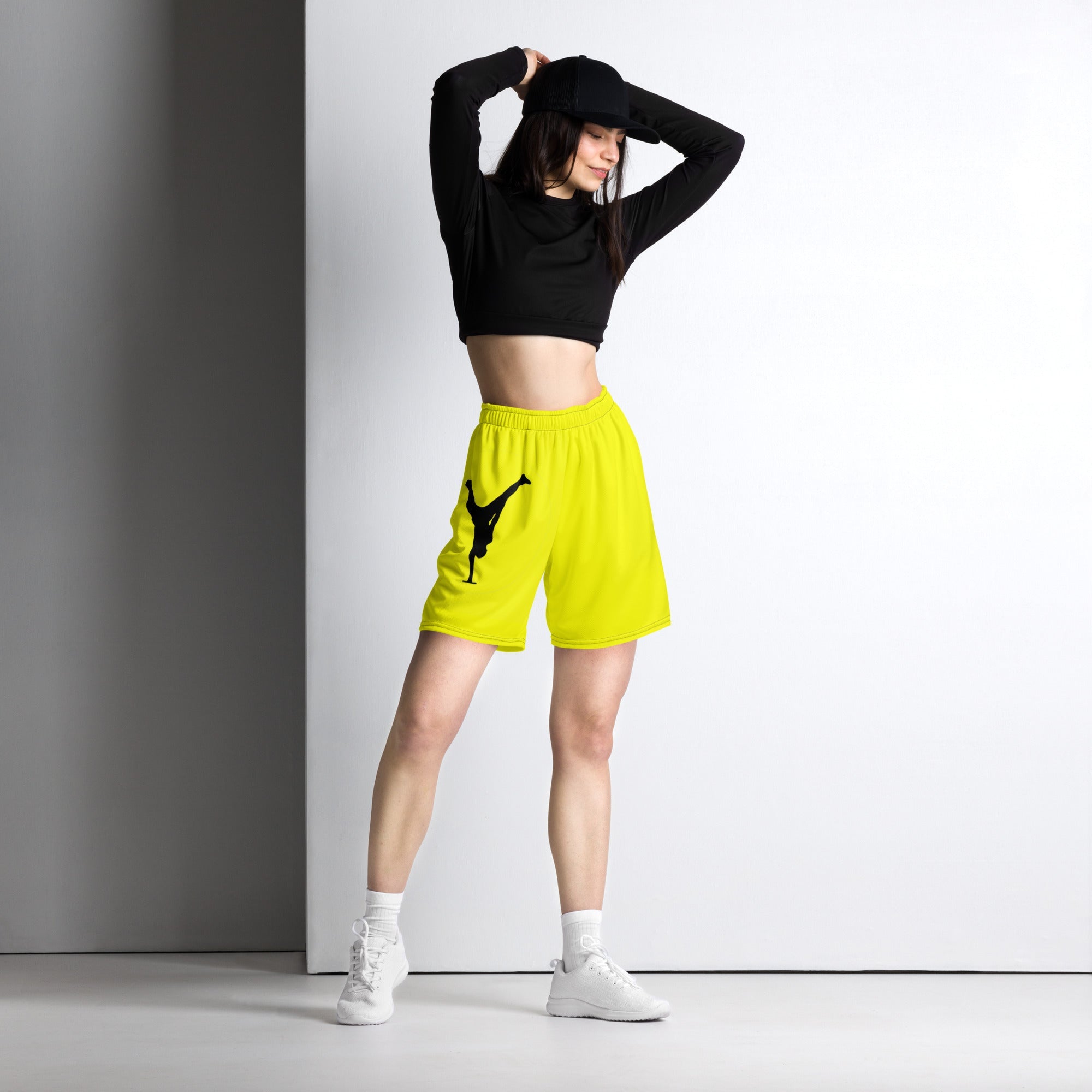 The Balance Guru Unisex mesh shorts - Gregg Acini Adoree Designs - Shorts
