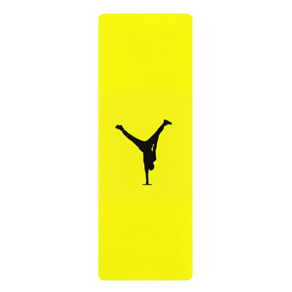 The Balance Guru Yoga Mat — Bright Yellow Non - Slip Rubber Mat - Gregg Acini Adoree Designs - Yoga Mat