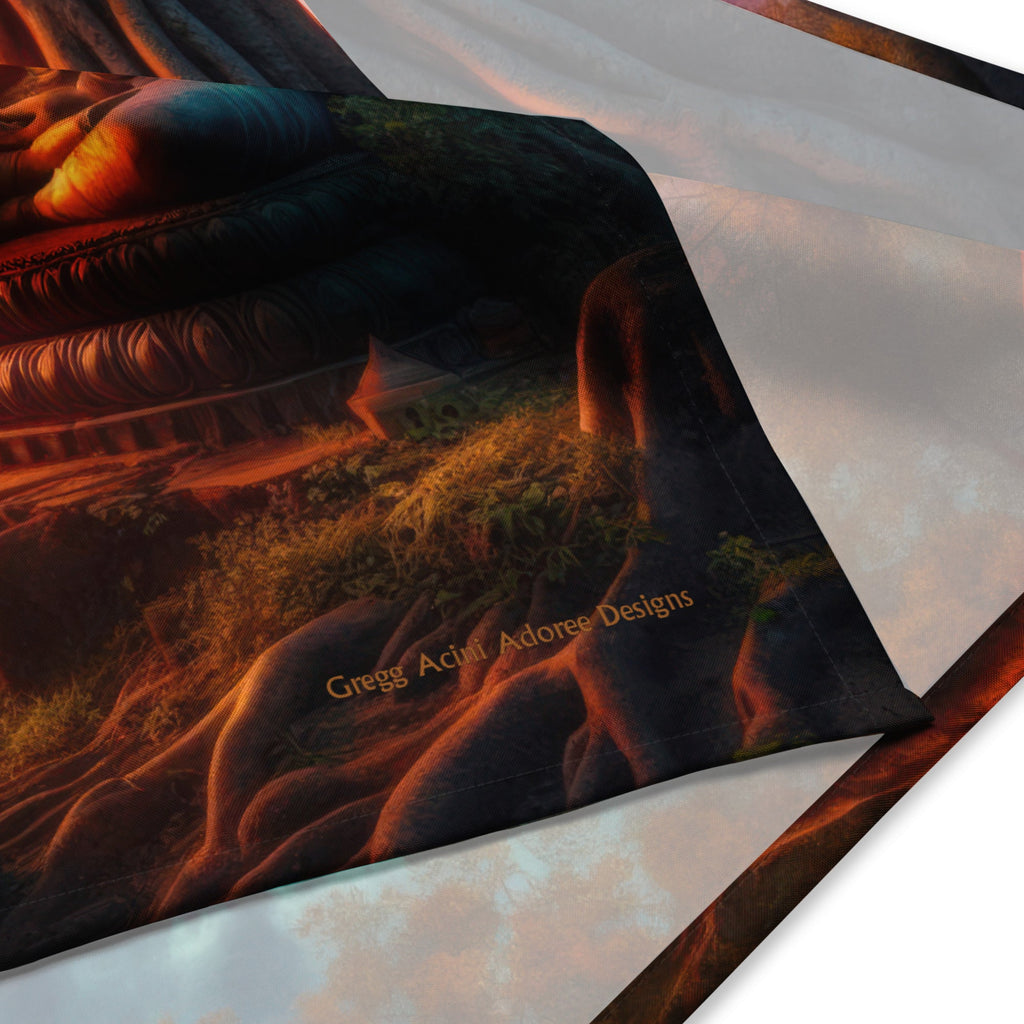 Tranquility All - over print bandana - Gregg Acini Adoree Designs - Bandana