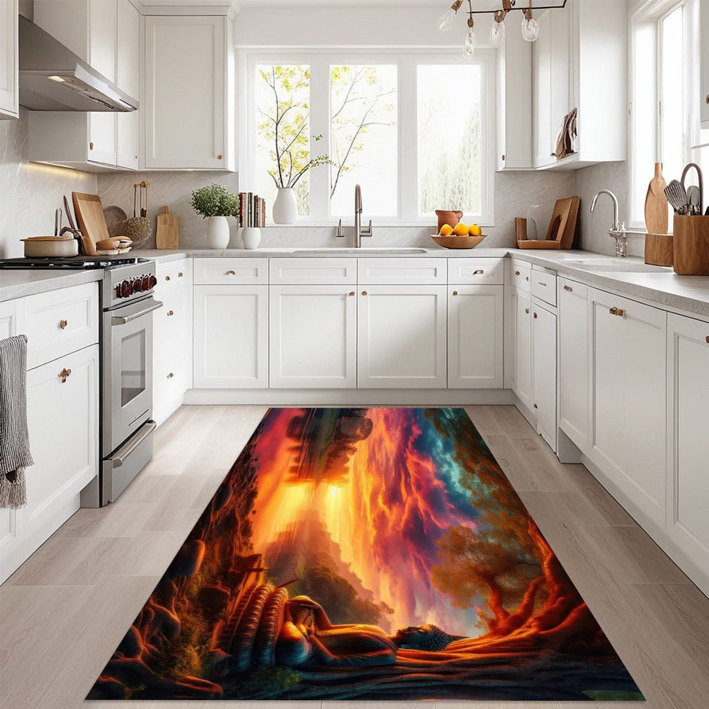 Tranquility Area Mat - Gregg Acini Adoree Designs - Rugs & Mats