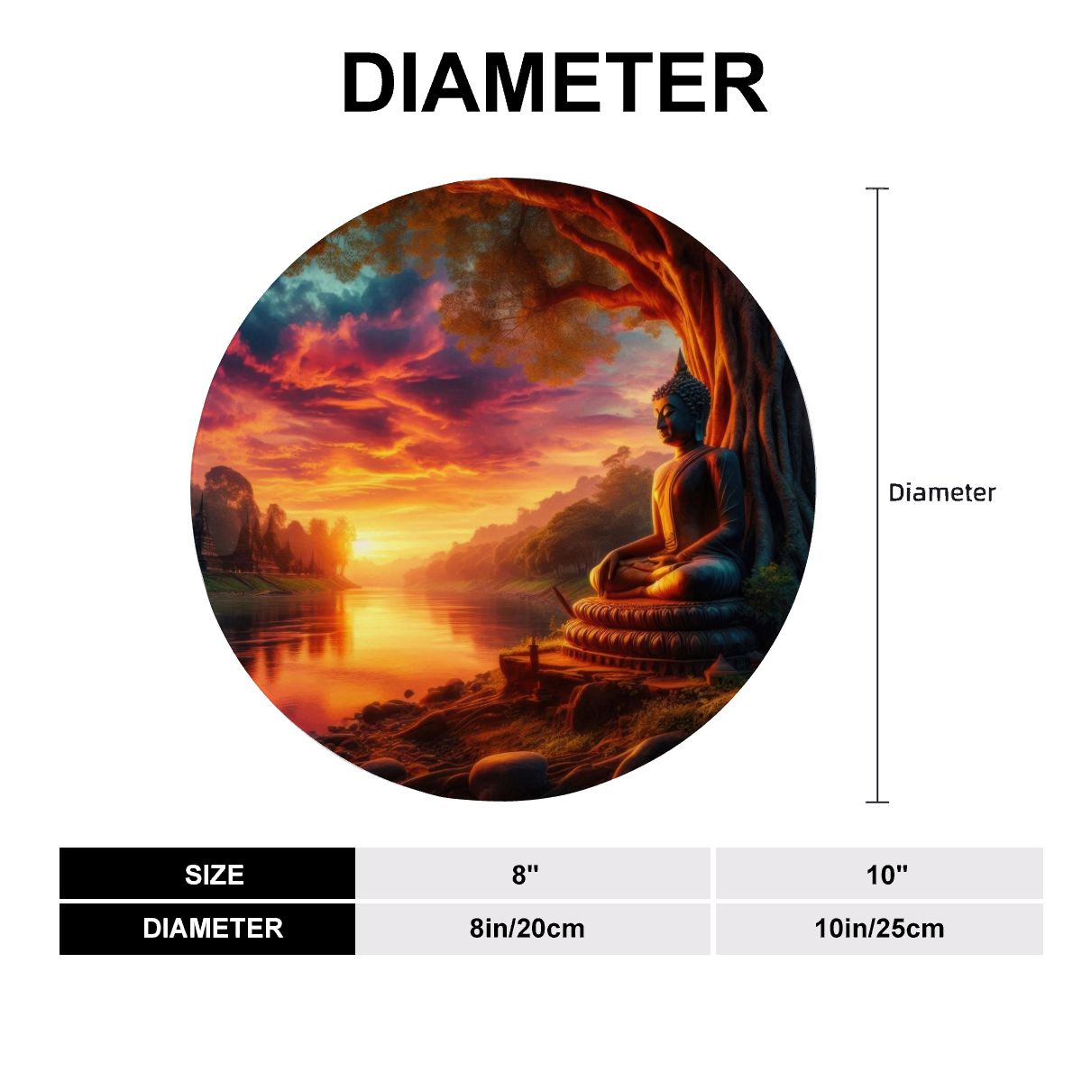 Tranquility Decorative Plate - Gregg Acini Adoree Designs - Decorative Plates