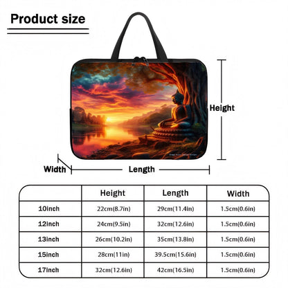 Tranquility Laptop Bag - Gregg Acini Adoree Designs - Computer Bag