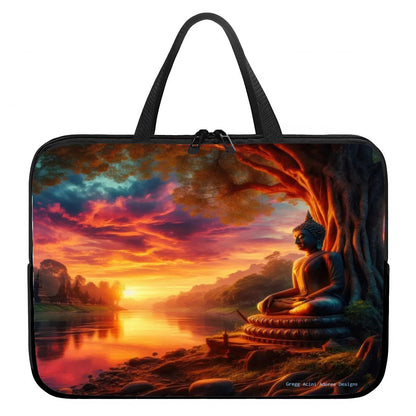 Tranquility Laptop Bag - Gregg Acini Adoree Designs - Computer Bag