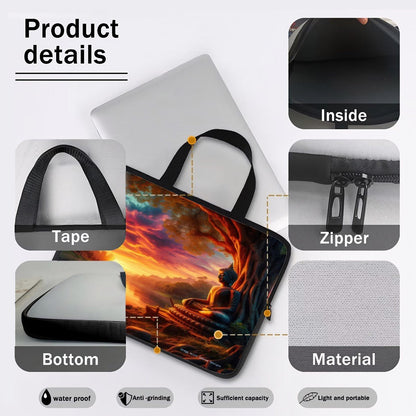 Tranquility Laptop Bag - Gregg Acini Adoree Designs - Computer Bag