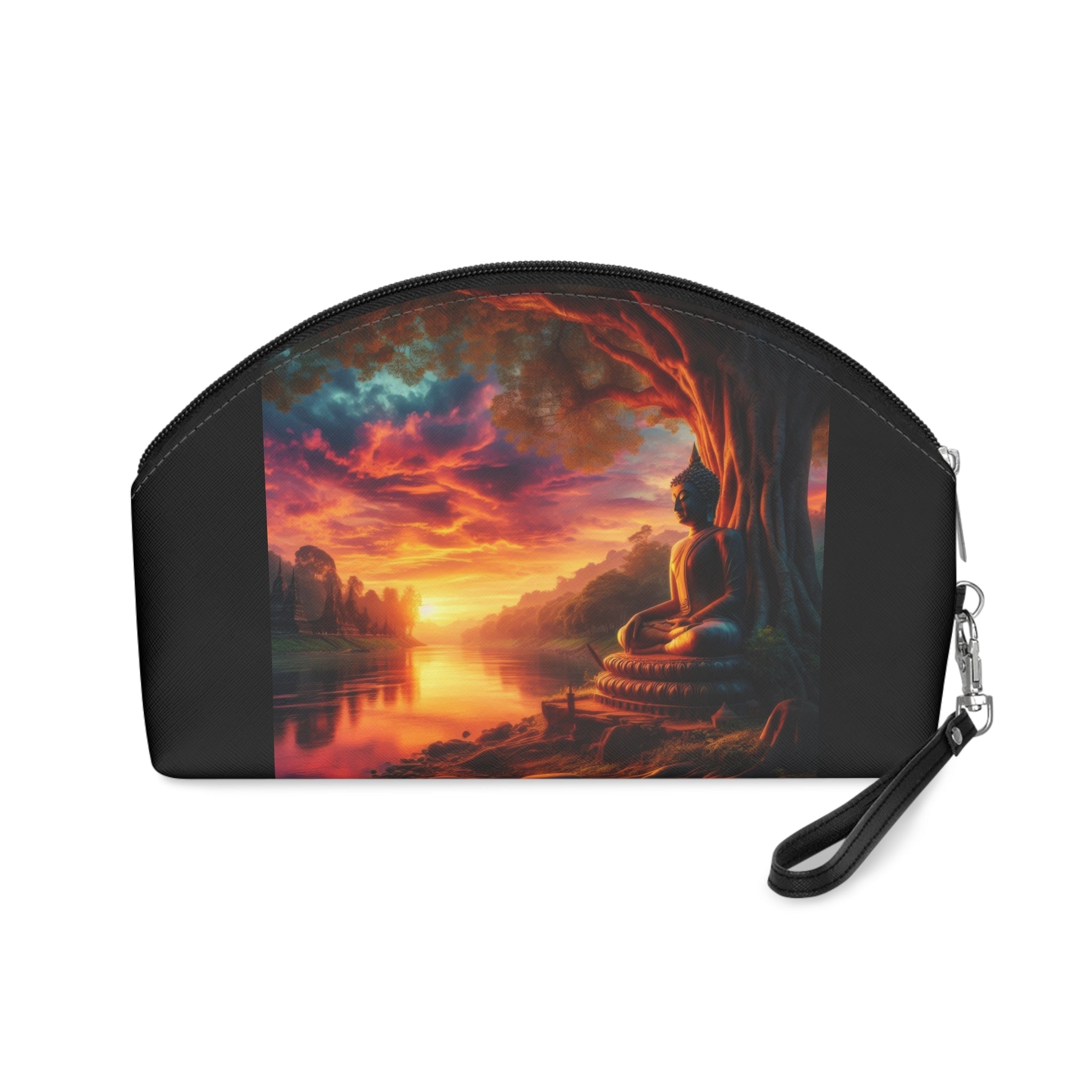 Tranquility Makeup Bag – Cosmetic Pouch - Gregg Acini Adoree Designs - Bags