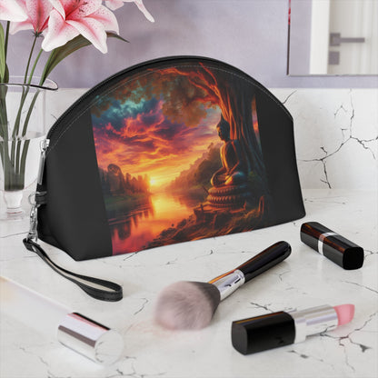Tranquility Makeup Bag – Cosmetic Pouch - Gregg Acini Adoree Designs - Bags