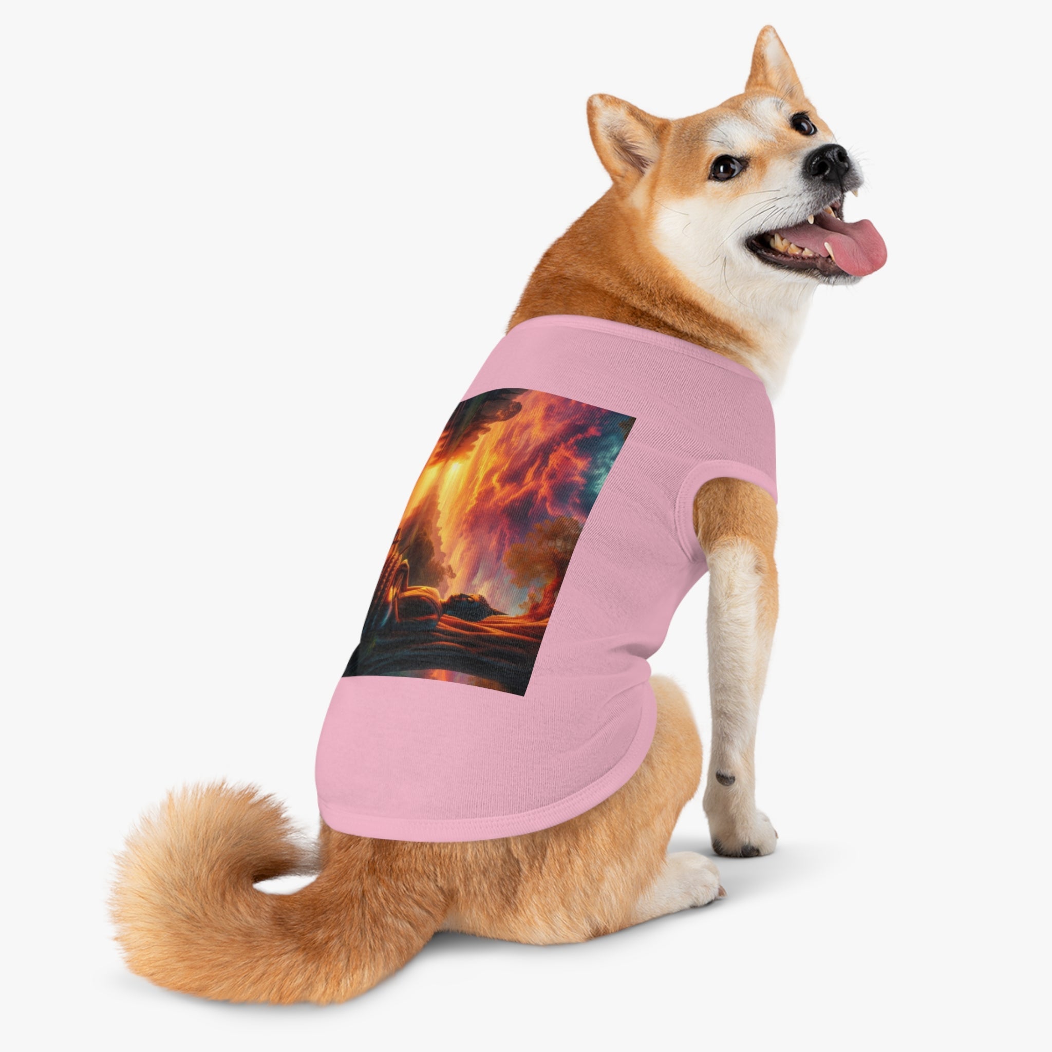 Tranquility Pet Tank Top by Gregg Acini Adoree Designs - Gregg Acini Adoree Designs - Pets