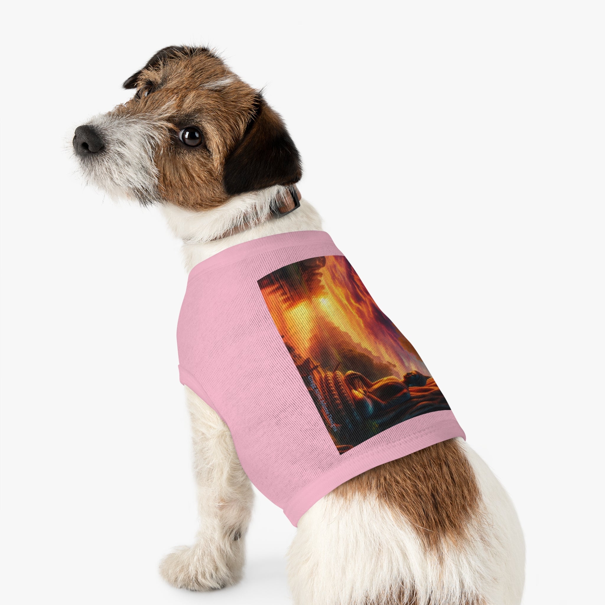 Tranquility Pet Tank Top by Gregg Acini Adoree Designs - Gregg Acini Adoree Designs - Pets