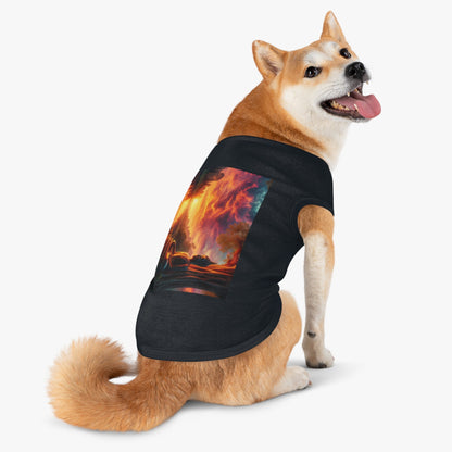 Tranquility Pet Tank Top by Gregg Acini Adoree Designs - Gregg Acini Adoree Designs - Pets