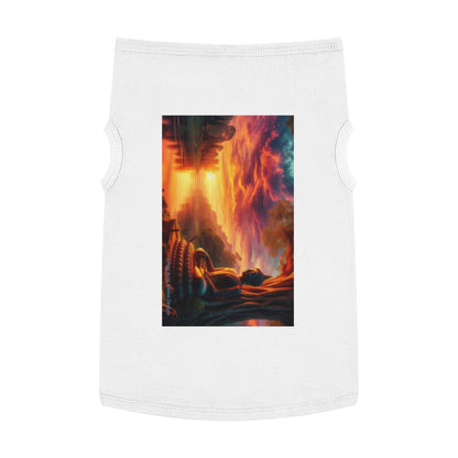 Tranquility Pet Tank Top by Gregg Acini Adoree Designs - Gregg Acini Adoree Designs - Pets