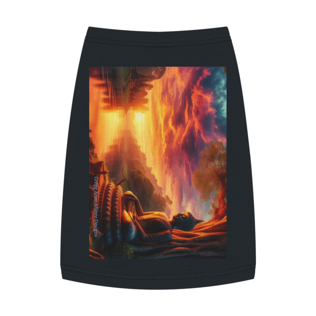 Tranquility Pet Tank Top by Gregg Acini Adoree Designs - Gregg Acini Adoree Designs - Pets