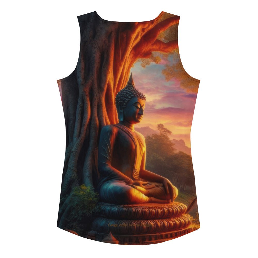 Tranquility Sublimation Cut & Sew Tank Top - Gregg Acini Adoree Designs - Tank Top