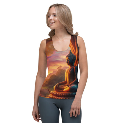 Tranquility Sublimation Cut & Sew Tank Top - Gregg Acini Adoree Designs - Tank Top
