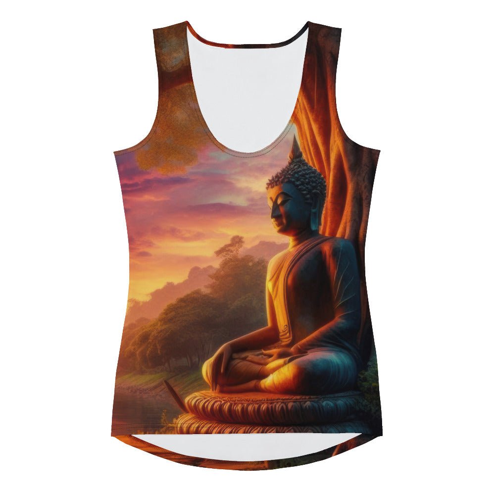 Tranquility Sublimation Cut & Sew Tank Top - Gregg Acini Adoree Designs - Tank Top