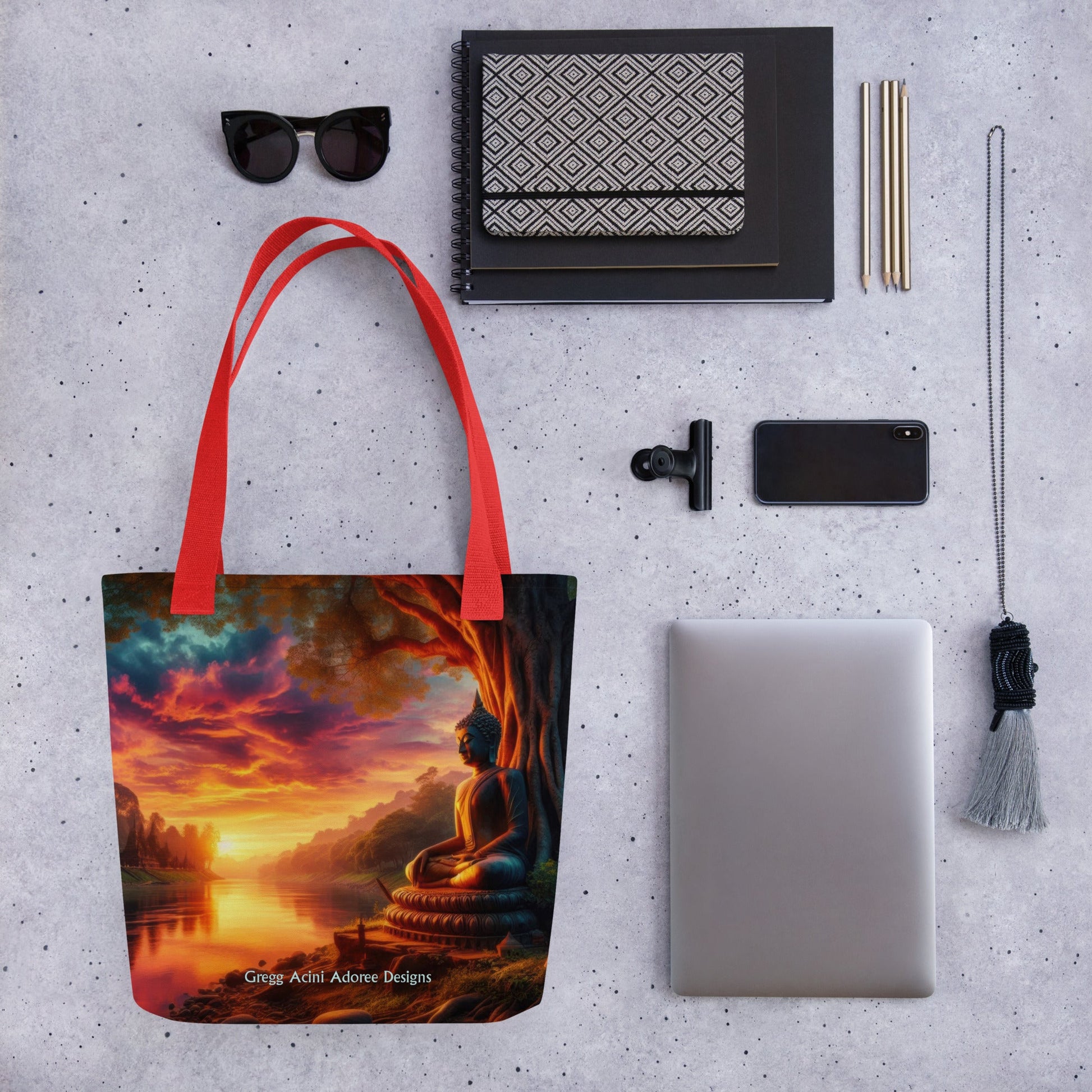Tranquility Tote bag - Gregg Acini Adoree Designs - Tote Bag