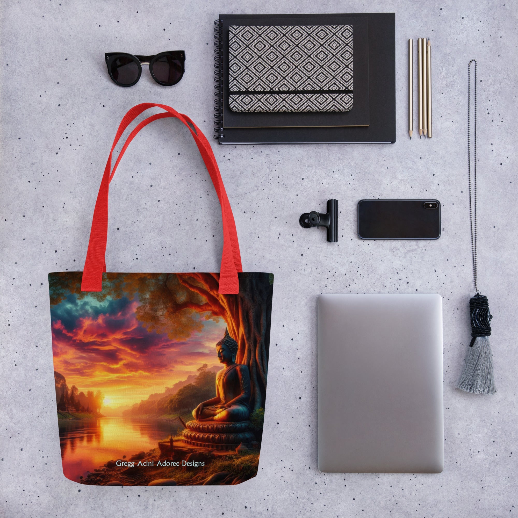 Tranquility Tote bag - Gregg Acini Adoree Designs - Tote Bag