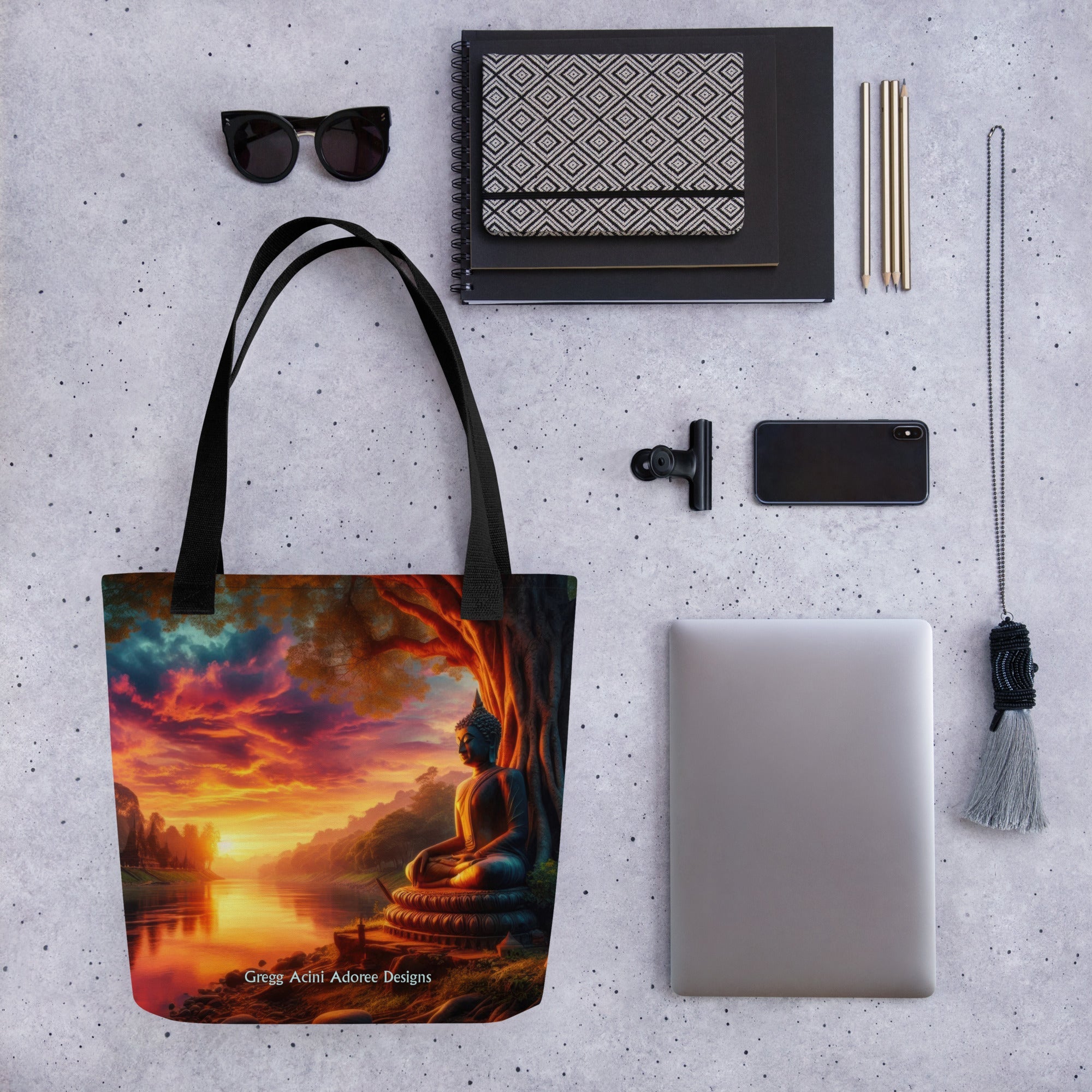 Tranquility Tote bag - Gregg Acini Adoree Designs - Tote Bag