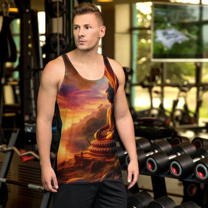 Tranquility Unisex Tank Top - Gregg Acini Adoree Designs - Tank Top