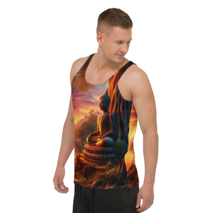 Tranquility Unisex Tank Top - Gregg Acini Adoree Designs - Tank Top