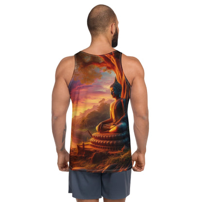 Tranquility Unisex Tank Top - Gregg Acini Adoree Designs - Tank Top
