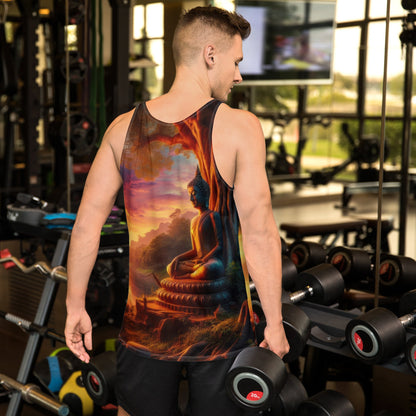 Tranquility Unisex Tank Top - Gregg Acini Adoree Designs - Tank Top
