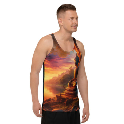 Tranquility Unisex Tank Top - Gregg Acini Adoree Designs - Tank Top