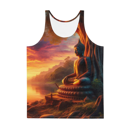 Tranquility Unisex Tank Top - Gregg Acini Adoree Designs - Tank Top