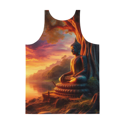Tranquility Unisex Tank Top - Gregg Acini Adoree Designs - Tank Top
