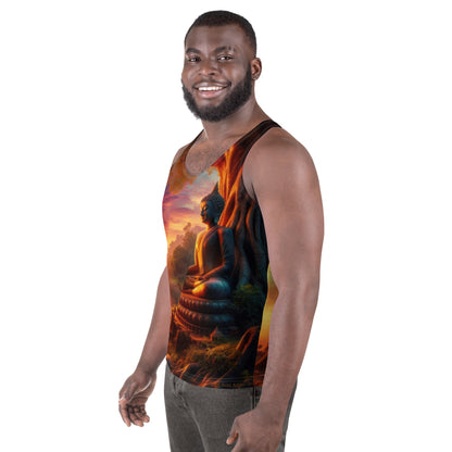 Tranquility Unisex Tank Top - Gregg Acini Adoree Designs - Tank Top