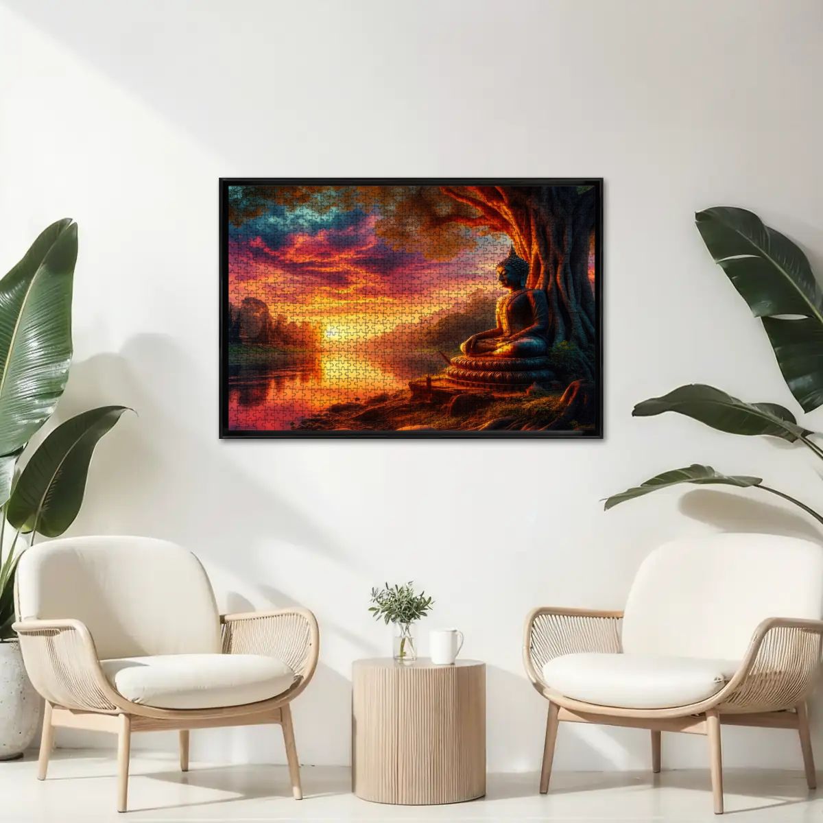 Tranquility Wooden Jigsaw Puzzles 1000 pcs (Horizontal) - Gregg Acini Adoree Designs - Jigsaw Puzzle