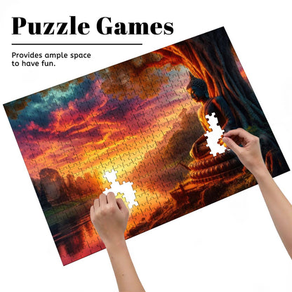 Tranquility Wooden Jigsaw Puzzles 500 pcs - Gregg Acini Adoree Designs - Jigsaw Puzzle