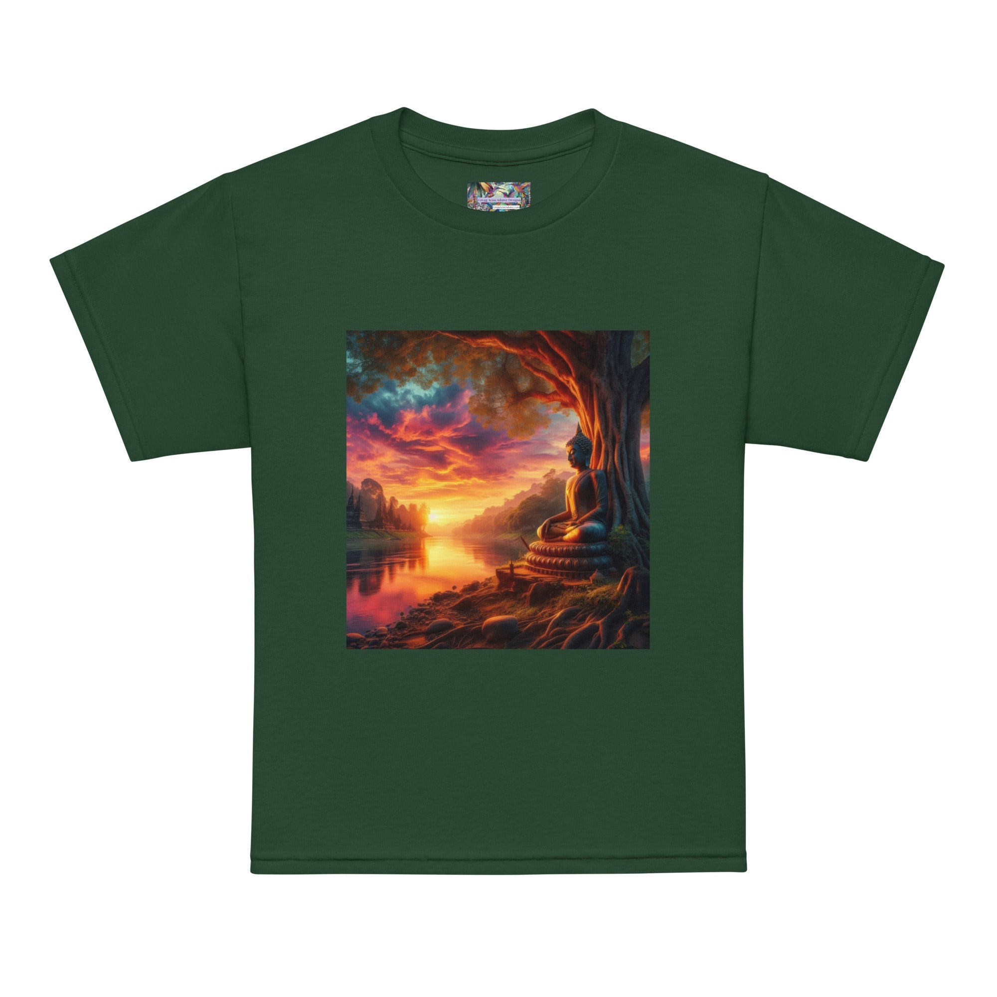 Tranquility Youth t-shirt - Gregg Acini Adoree Designs - Youth T-Shirt