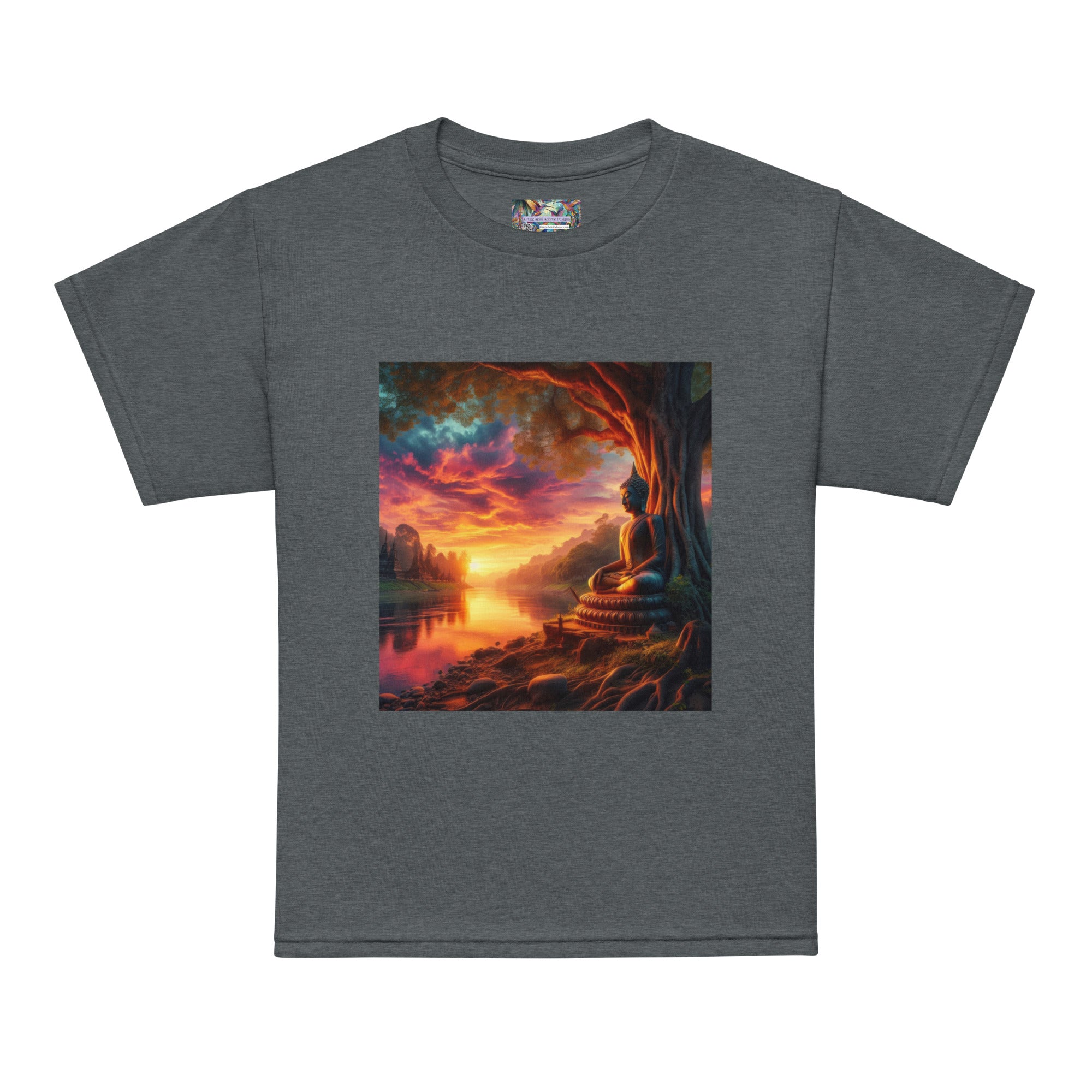 Tranquility Youth t-shirt - Gregg Acini Adoree Designs - Youth T-Shirt