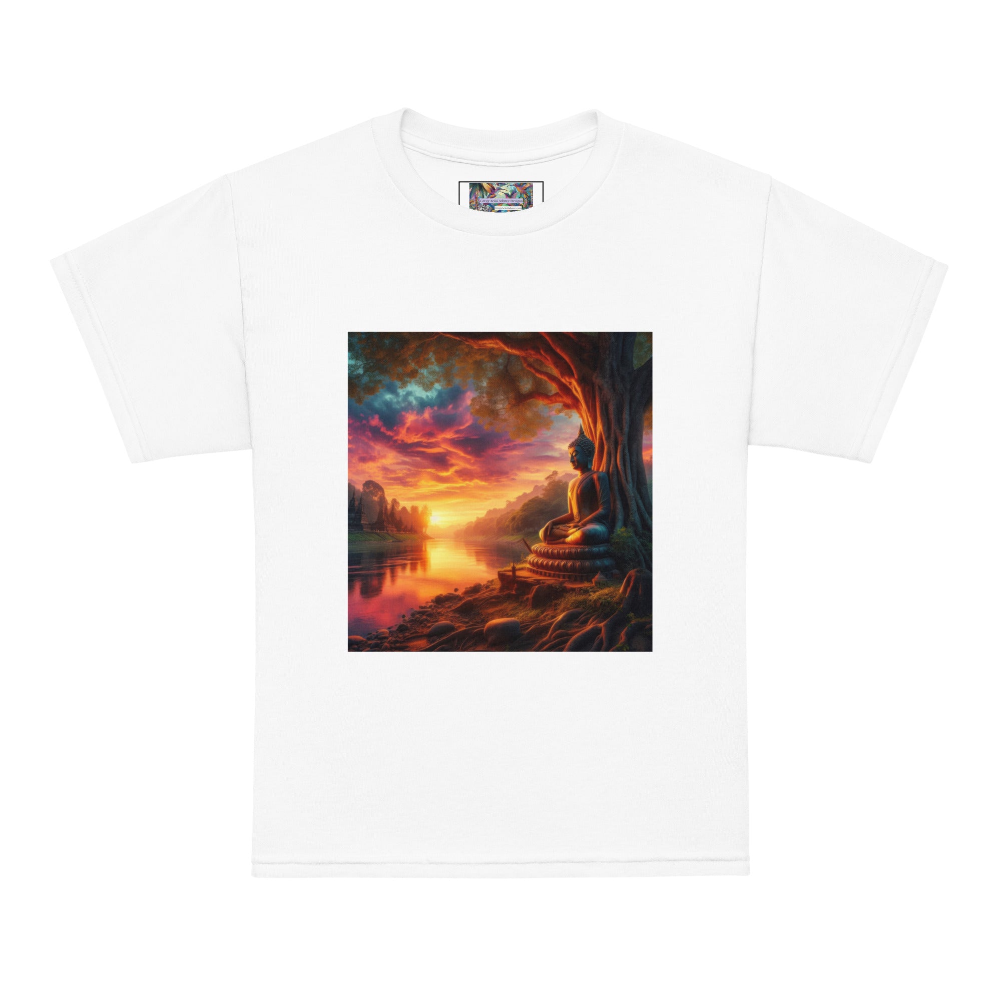Tranquility Youth t-shirt - Gregg Acini Adoree Designs - Youth T-Shirt
