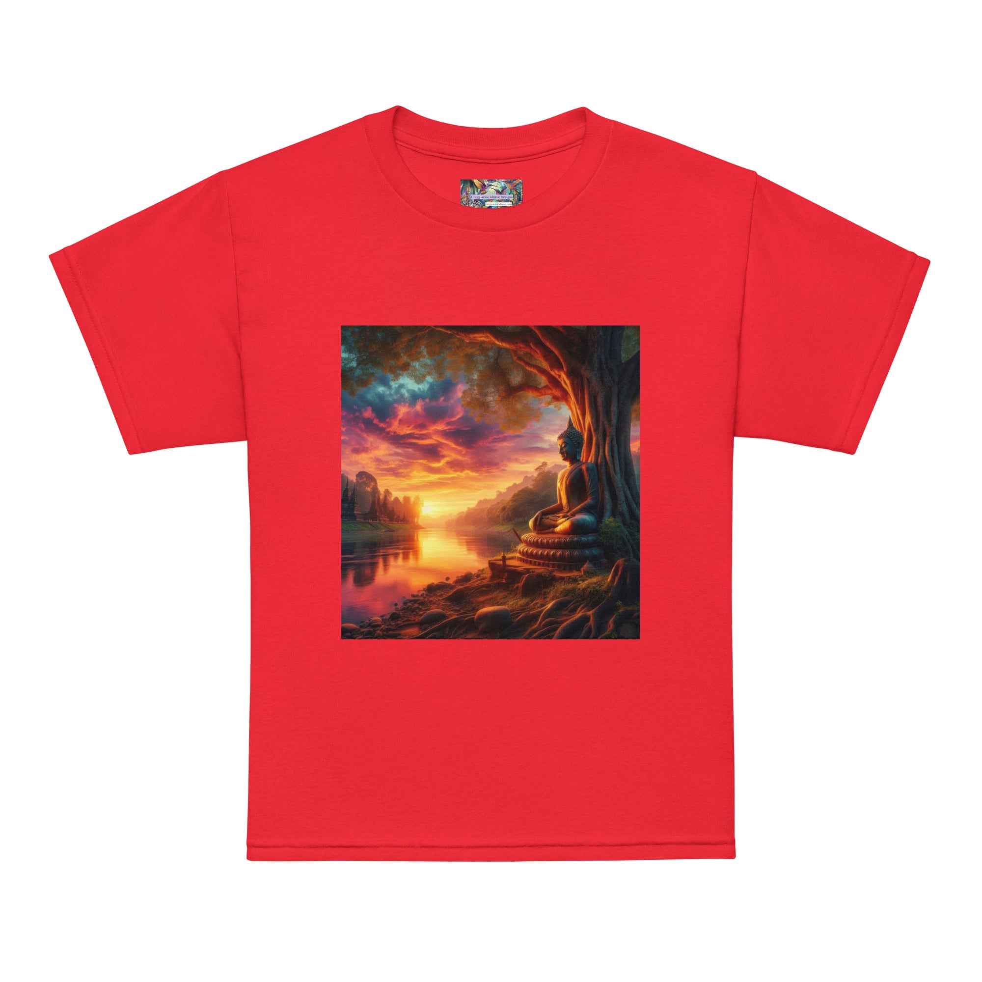 Tranquility Youth t-shirt - Gregg Acini Adoree Designs - Youth T-Shirt