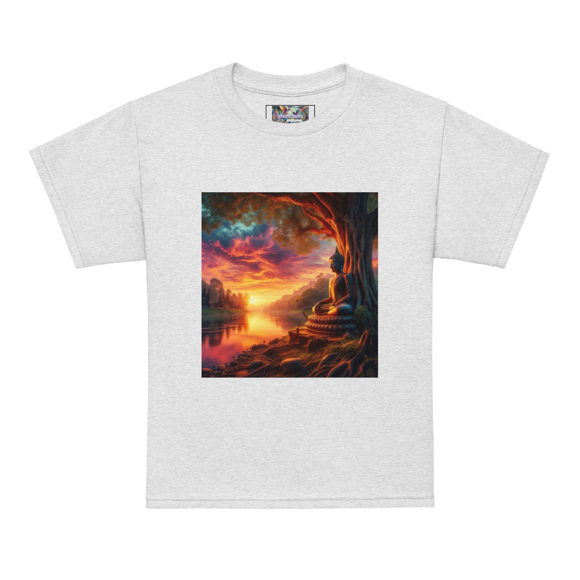 Tranquility Youth t-shirt - Gregg Acini Adoree Designs - Youth T-Shirt