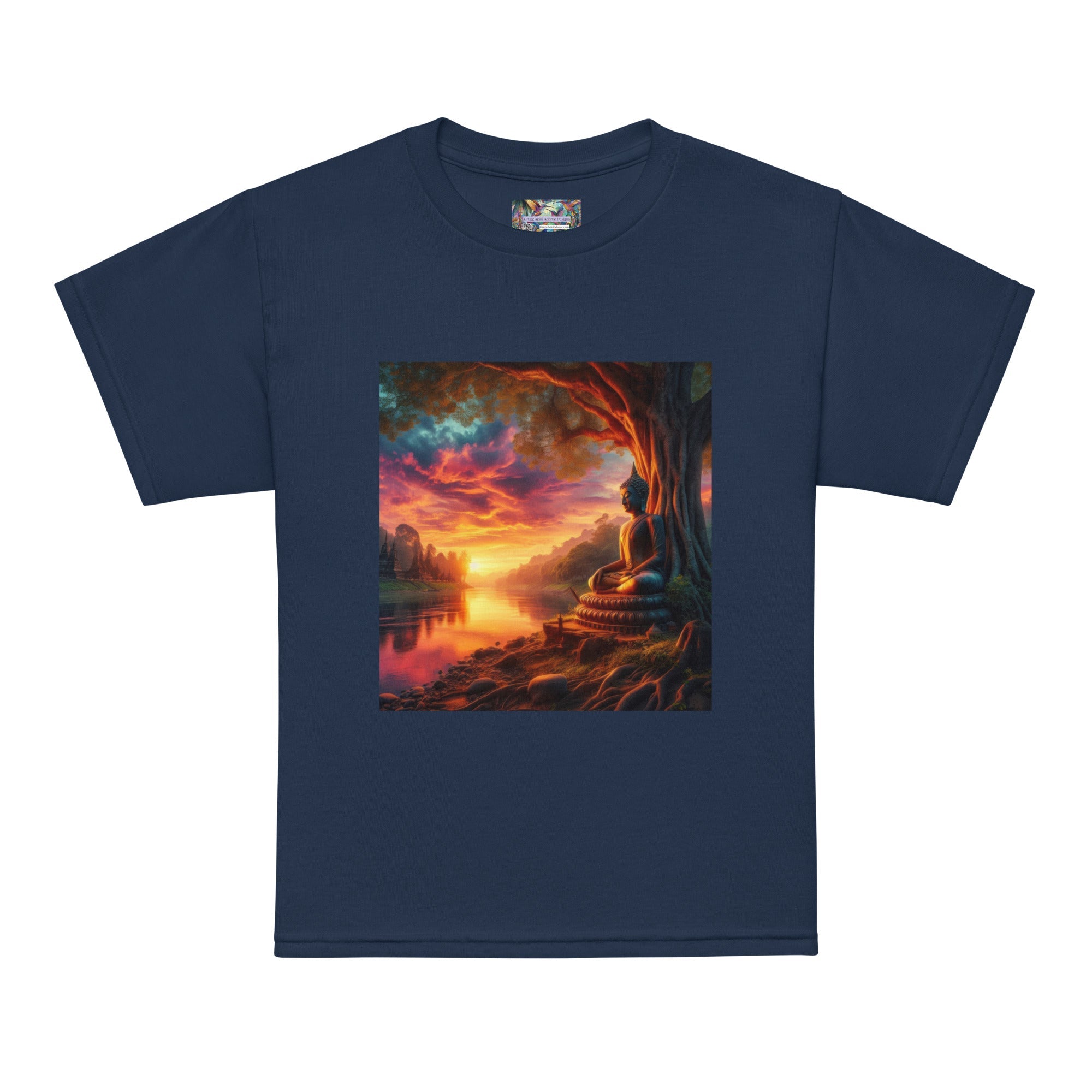 Tranquility Youth t-shirt - Gregg Acini Adoree Designs - Youth T-Shirt