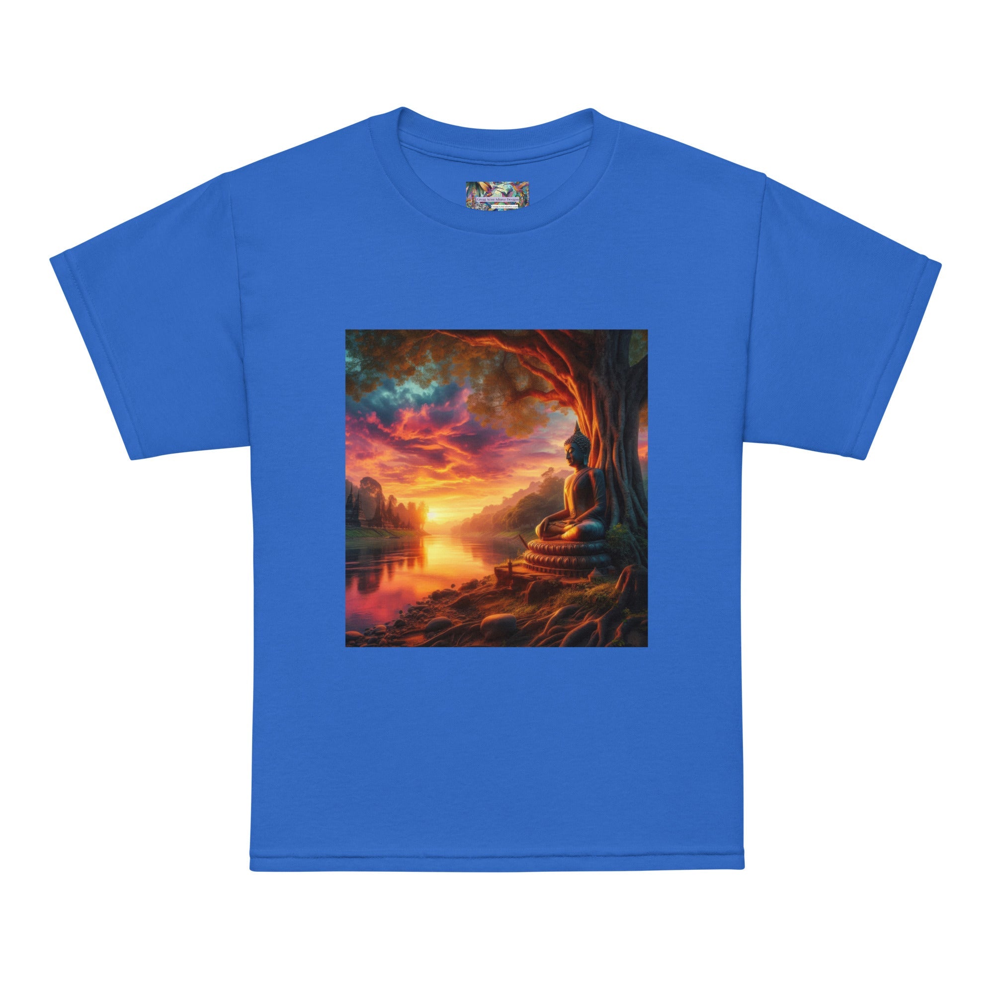 Tranquility Youth t-shirt - Gregg Acini Adoree Designs - Youth T-Shirt