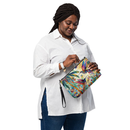 Tropical Hummingbirds Crossbody bag - Gregg Acini Adoree Designs - Handbag