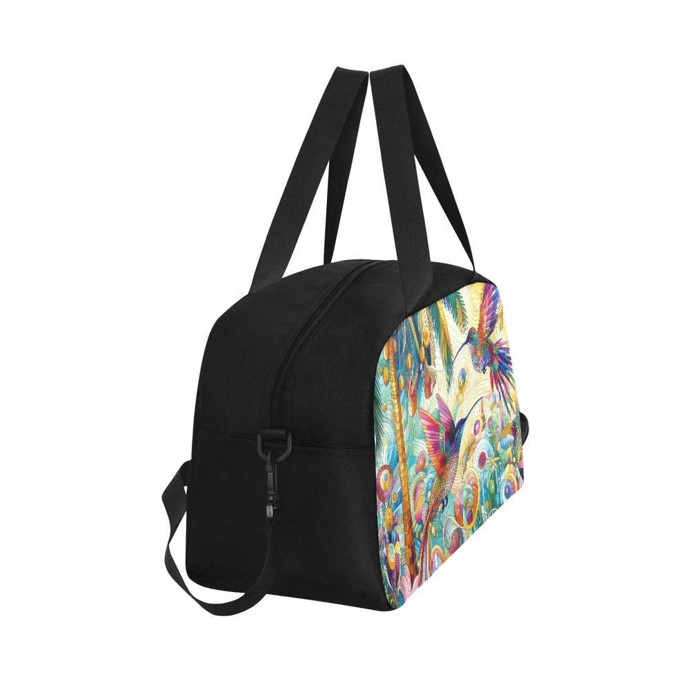 Tropical - Hummingbirds Fitness Handbag - Gregg Acini Adoree Designs - Fitness Handbag