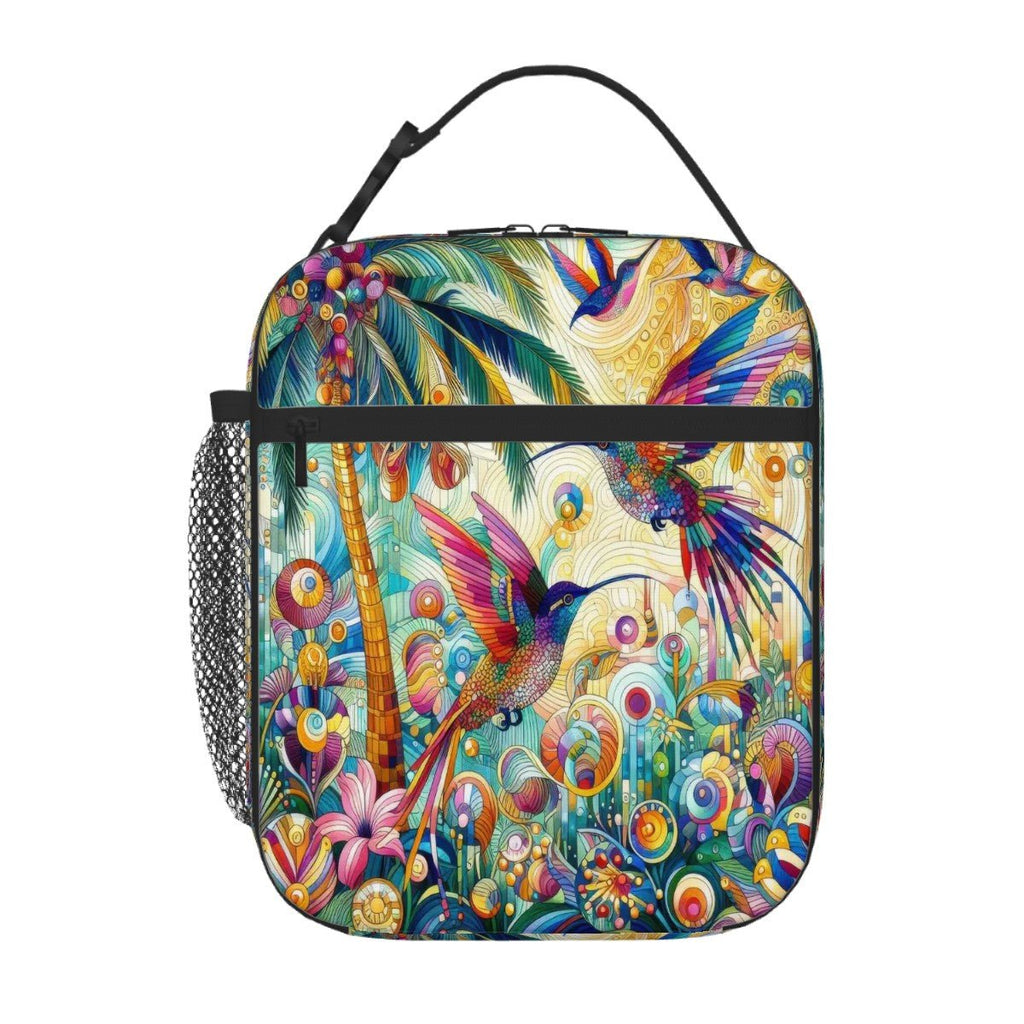 Tropical Hummingbirds Lunch Bag - Gregg Acini Adoree Designs - Lunch Bag