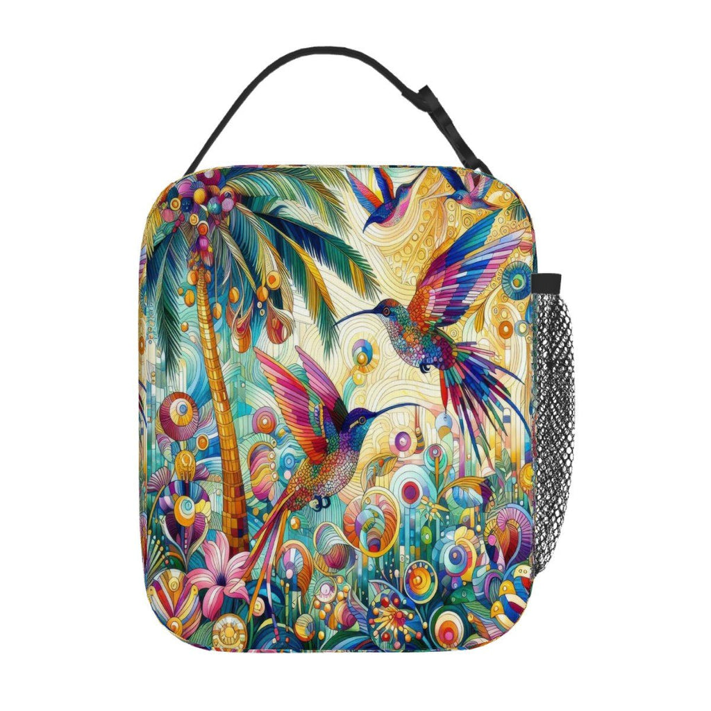 Tropical Hummingbirds Lunch Bag - Gregg Acini Adoree Designs - Lunch Bag