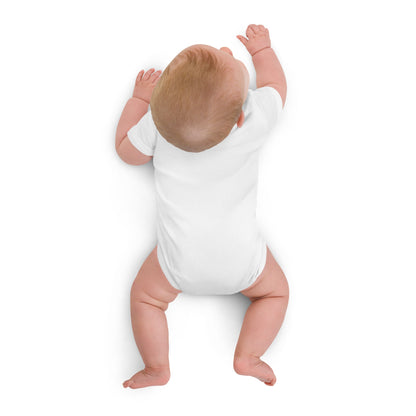 Tropical Hummingbirds Organic cotton baby bodysuit by Gregg Acini Adoree Designs - Gregg Acini Adoree Designs - Baby Bodysuit