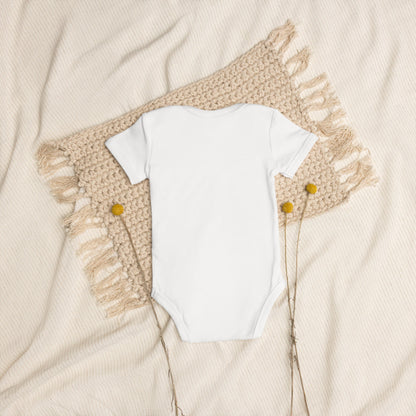 Tropical Hummingbirds Organic cotton baby bodysuit by Gregg Acini Adoree Designs - Gregg Acini Adoree Designs - Baby Bodysuit