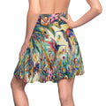 Tropical Hummingbirds Skater Skirt - Gregg Acini Adoree Designs - Skirt