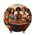 Tropical Ladies Decorative Plate - Gregg Acini Adoree Designs - Home Accessories
